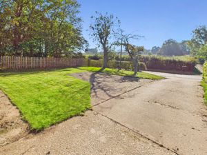 Driveway and Garden- click for photo gallery